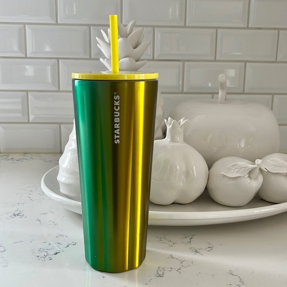 Starbucks Green Steel Holographic Tumbler - Picture 2 of 10